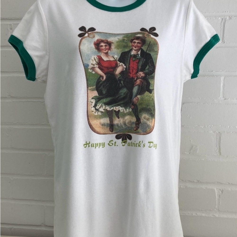 juniors womens teenager girls st. patricks day Irish dancing t-shirt size xxl